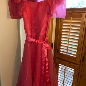 Pretty in pink vintage dress